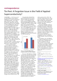 Tin Pest: a Forgotten Issue in the Field of Applied Superconductivity?