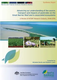 (2011) Advancing Our Understanding of the Source, Transport and Impacts Of
