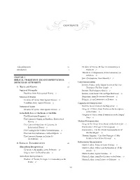 Detailed Table of Contents