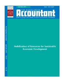 Mobilization of Resources for Sustainable Economic Development CONTENTS