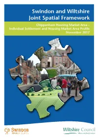 Draft Swindon and Wiltshire Joint Spatial Framework