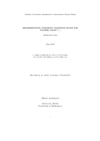 Representation Theoretic Existence Proof for Fischer Group Fi 23