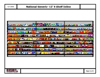 12' 9 Shelf Inline