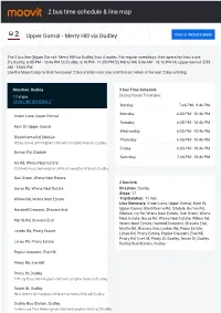 2 Bus Time Schedule & Line Route