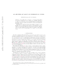 ON the FIELD of MODULI of SUPERELLIPTIC CURVES 11 Column Is the Level N of the Superelliptic Curve