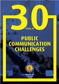 Public Communication CHALLENGES