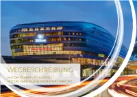 Wegbeschreibung