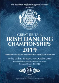 Syllabus, and NO Additions Will Be Made to the List of Competitors to Be Considered for the Preliminary Championships, Over the Duration of the Event