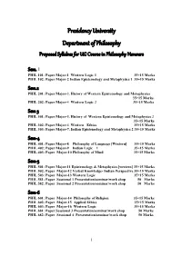 Undergraduate Syllabus