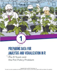 Chapter 1. Preparing Data for Analysis and Visualization in R