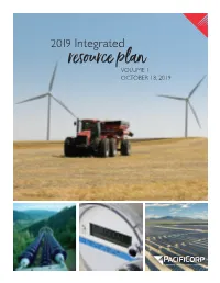 Integrated Resource Plan Report Is Based Upon the Best Available Information at the Time of Preparation