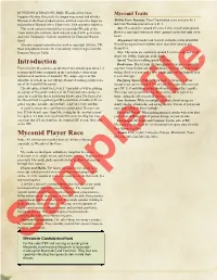 Introduction Myconid Player Race