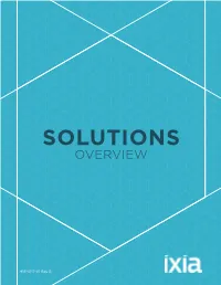 Solutions Overview