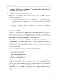 3. Analysis of Collected Basic Data of Turkmenbashi Port and Review of Port Development Projects