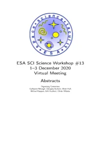 Abstract Booklet