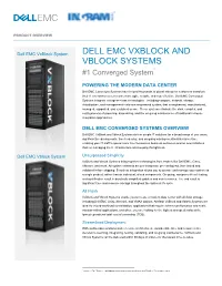 Dell EMC Vxblock and Vblock Product Overview