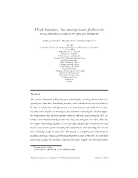 J-Park Simulator: an Ontology-Based Platform for Cross-Domain Scenarios in Process Industry