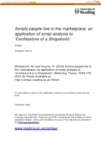 Confessions of a Shopaholic'