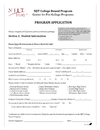 Program Application