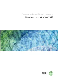 Research at a Glance 2012