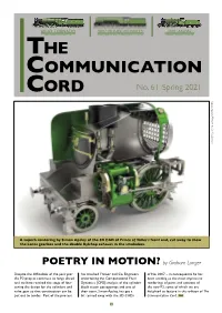The Communication Cord Is Rather “P2 from Acorns Grow”