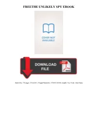 The Unlikely Spy Free Ebook
