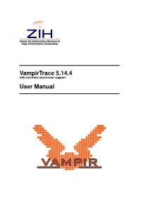 Vampirtrace 5.14.4 User Manual