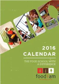 2016 Calendar