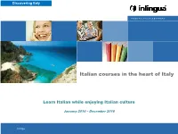 Discovering Italy
