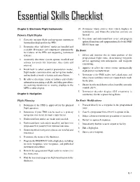 Essential Skills Checklist & Glossary