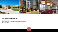 Facilities Presentation