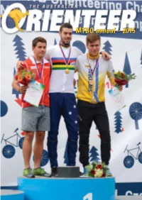 MTBO Annual – 2015 Editorial