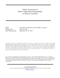 CIR Report Data Sheet