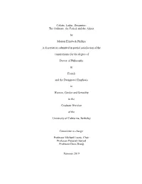 Colette, Leduc, Despentes: the Ordinary, the Failed, and the Abject