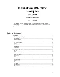 The Unofficial DM2 Format Description