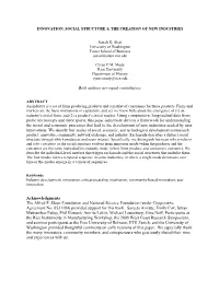 Commercialization from Communities