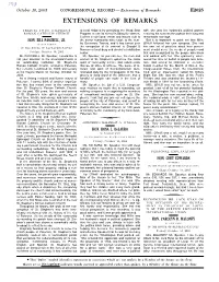 Extensions of Remarks E2025 EXTENSIONS of REMARKS