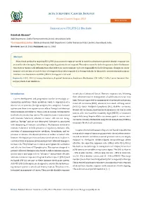 Resistance to PD1/PD-L1 Blockade