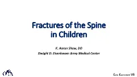 Spine Fractures