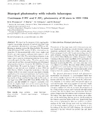 Starspot Photometry with Robotic Telescopes