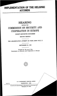Transcript- 1982-09-23 Assassin Atmpt On