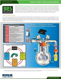 Closed Loop Engine Management System