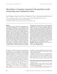 Microdialysis of Dopamine Interpreted with Quantitative Model Incorporating Probe Implantation Trauma