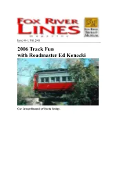 2006 Track Fun with Roadmaster Ed Konecki