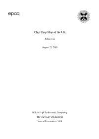Chip Shop Map of the UK