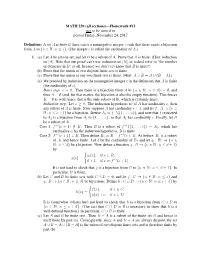 MATH 220 (All Sections)—Homework #12 Not to Be Turned in Posted Friday, November 24, 2017