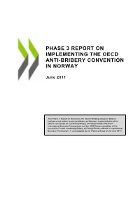 Phase 3 Report on Implementing the Oecd Anti