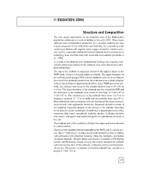 Structure and Composition OXIDATION ZONE