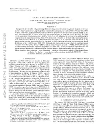Arxiv:2007.11577V1 [Astro-Ph.GA] 22 Jul 2020 the Red-Giant Clump (RC), Which Clearly Indicates That in This ﬁeld There Is a Considerable Amount of Patchy Extinction