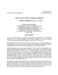 Staff Report